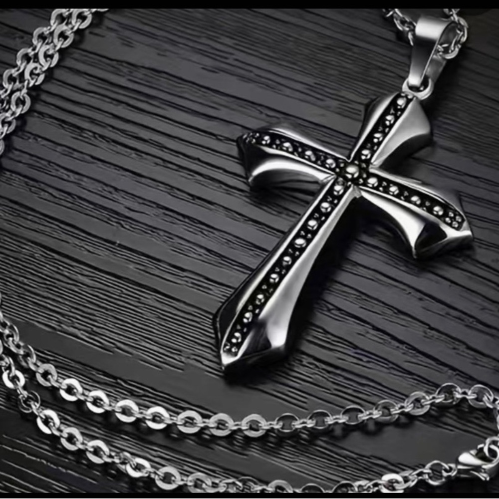 COPY - Vintage Cross Pendant with Necklace Chain Fashion Jewelry